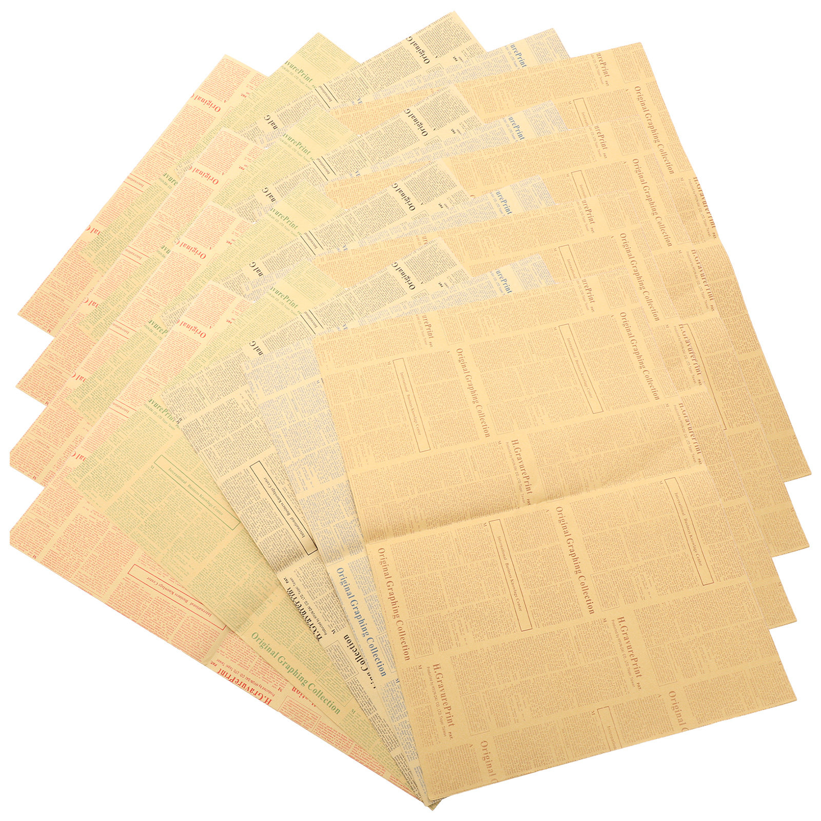 20Pcs Kraft Wrapping Paper Vin – Flower Wrap Kraft Bewertung und Preis