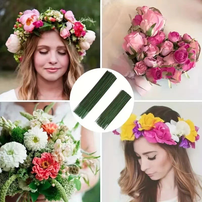 100 Pieces Floral Stem,Artific – Wire Stem Florist Bewertung und Preis