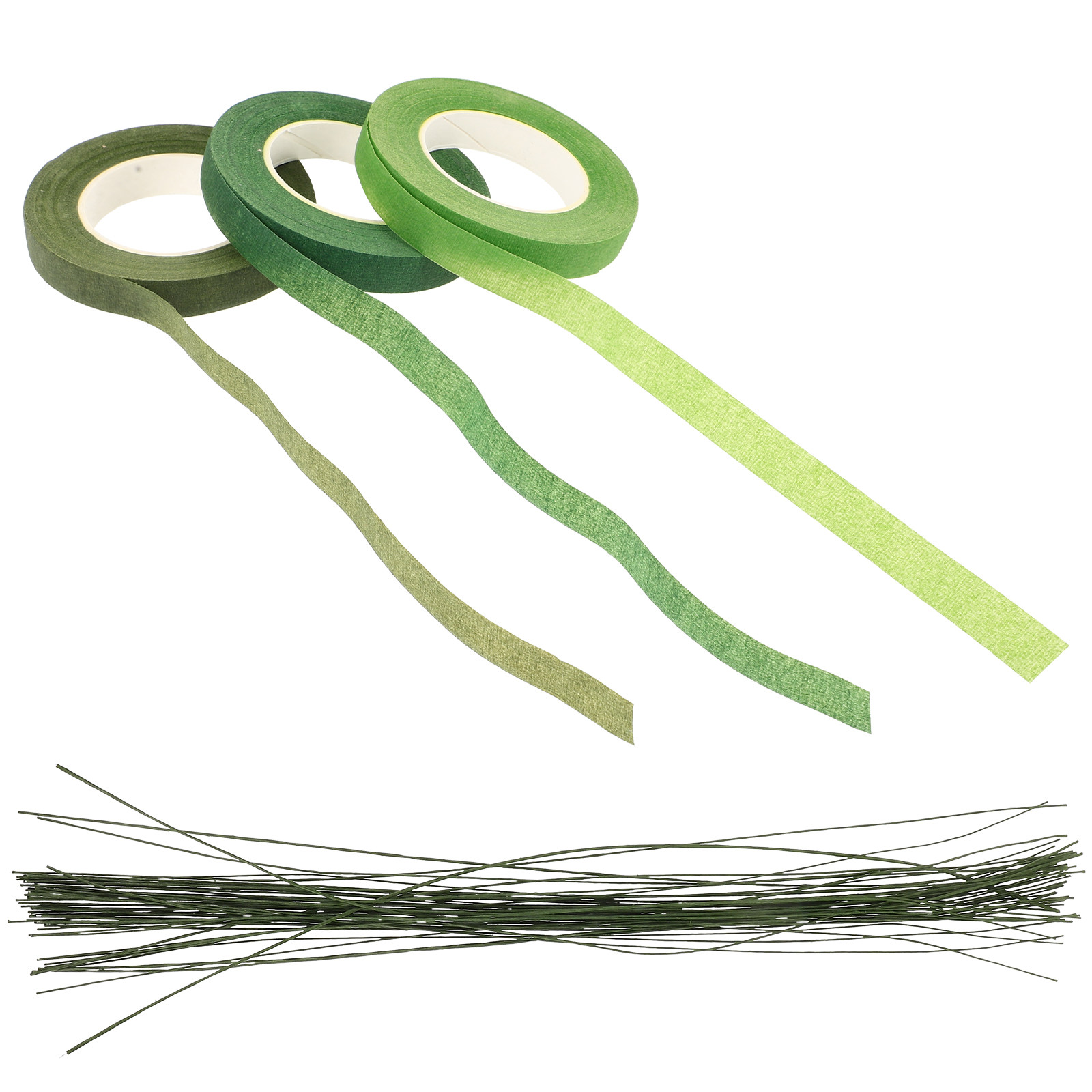 1Set Floral Stem Wire and Tape – Wire Stem Florist Bewertung und Preis