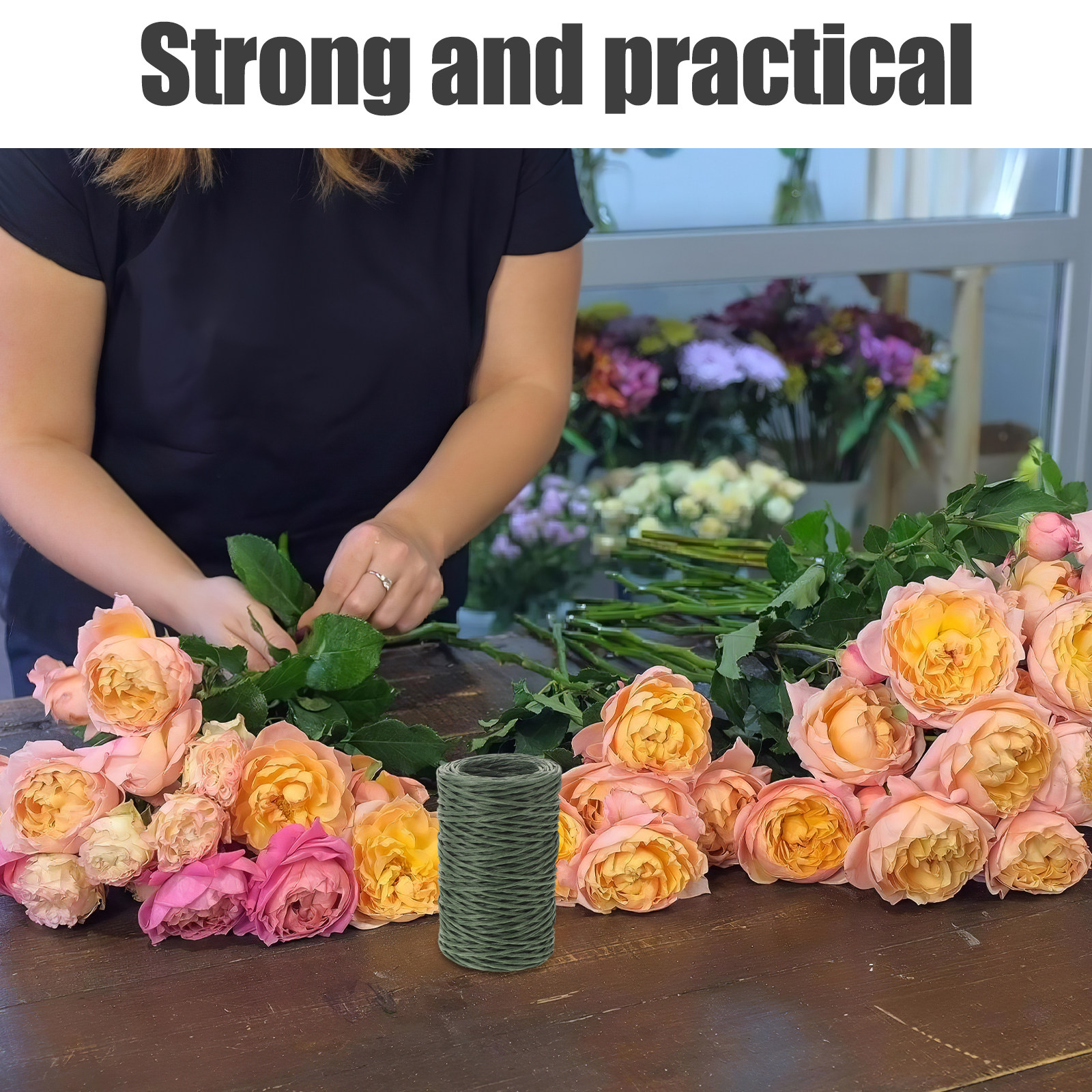 2 Rolls Paper Covered Florist  – Wire Stem Florist Bewertung und Preis