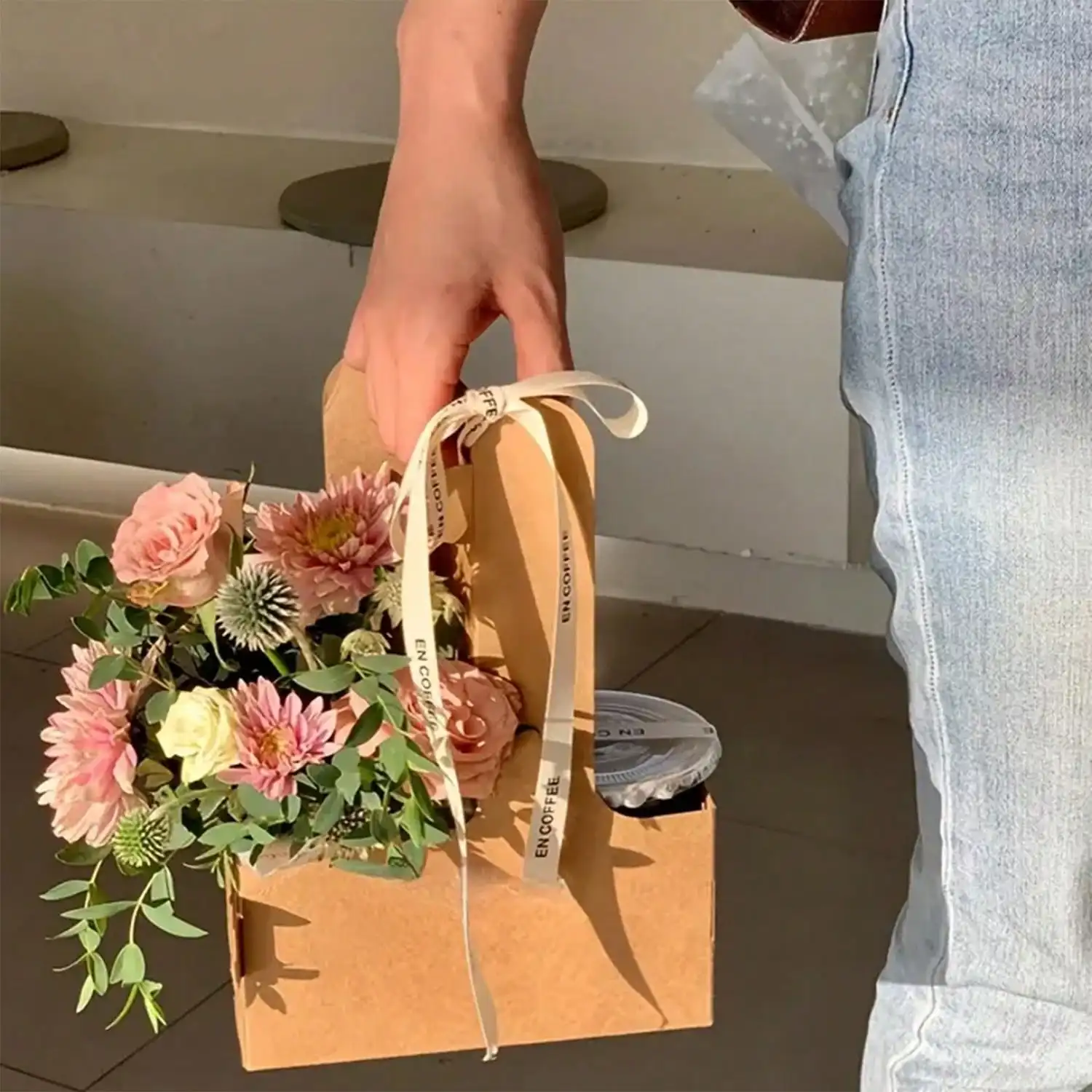Kraft Paper Flower Bouquet Gif – Flower Wrap Kraft Bewertung und Preis