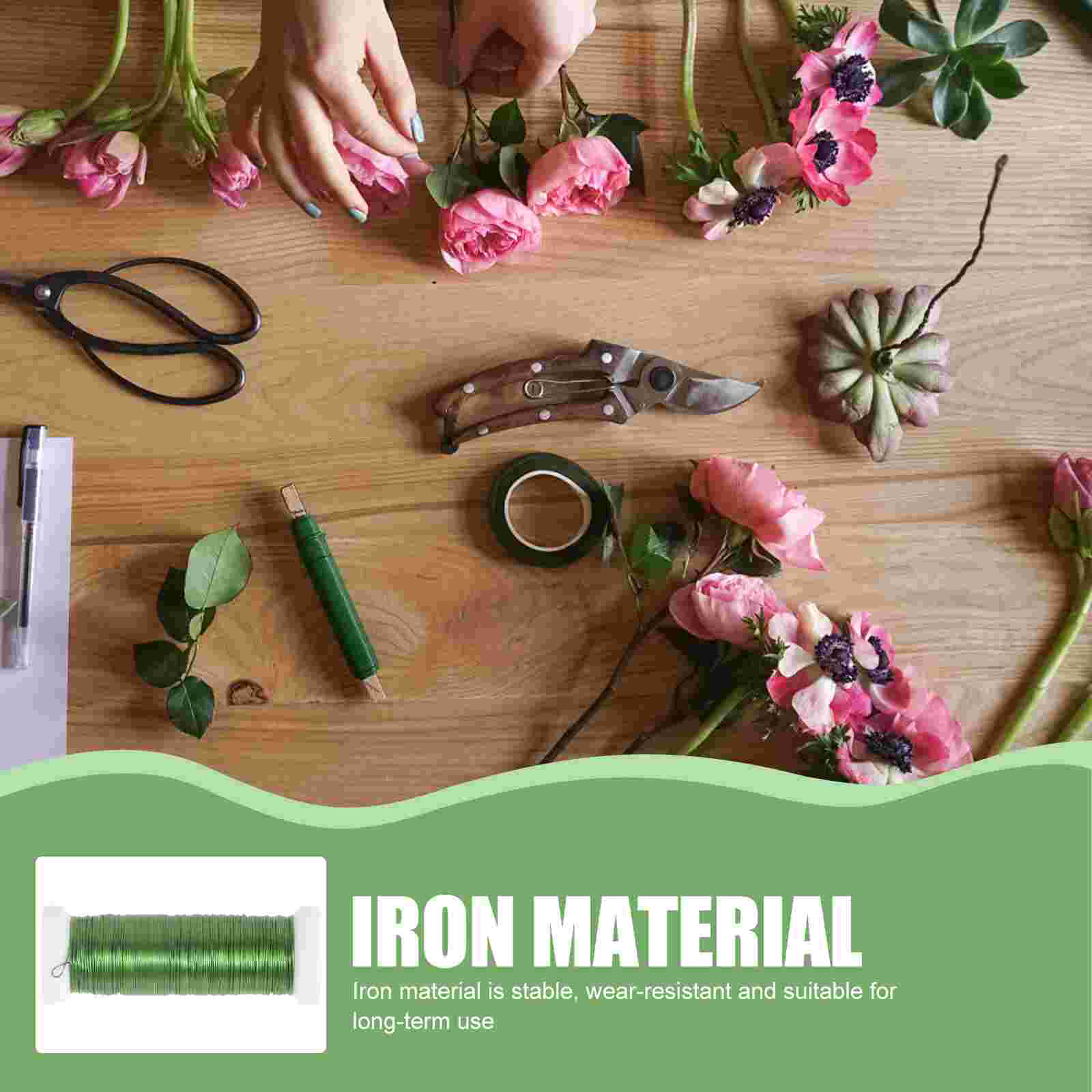 2 Rolls Wrapped Floral Stem Wi – Wire Stem Florist Bewertung und Preis