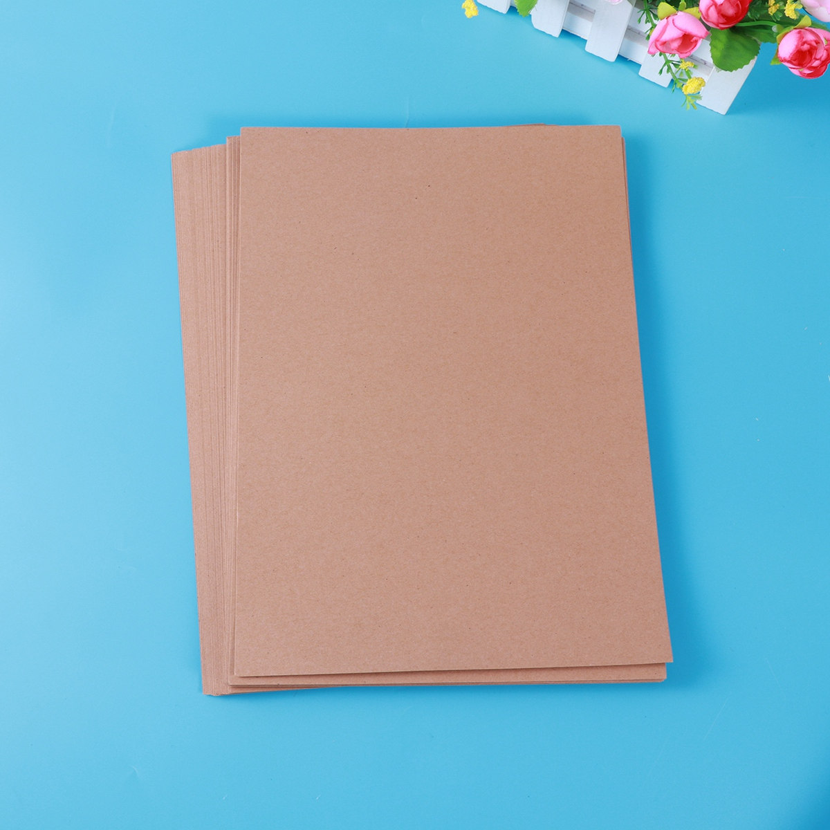 50 Sheets A4 Brown Kraft Paper – Flower Wrap Kraft Bewertung und Preis