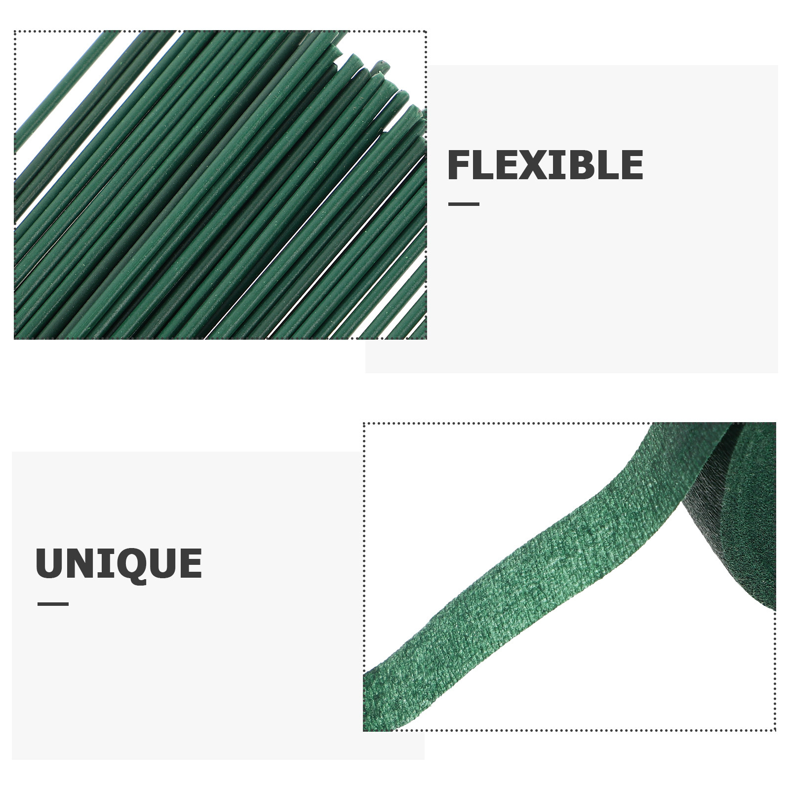 1Set Florist Tape Green and Fl – Wire Stem Florist Bewertung und Preis