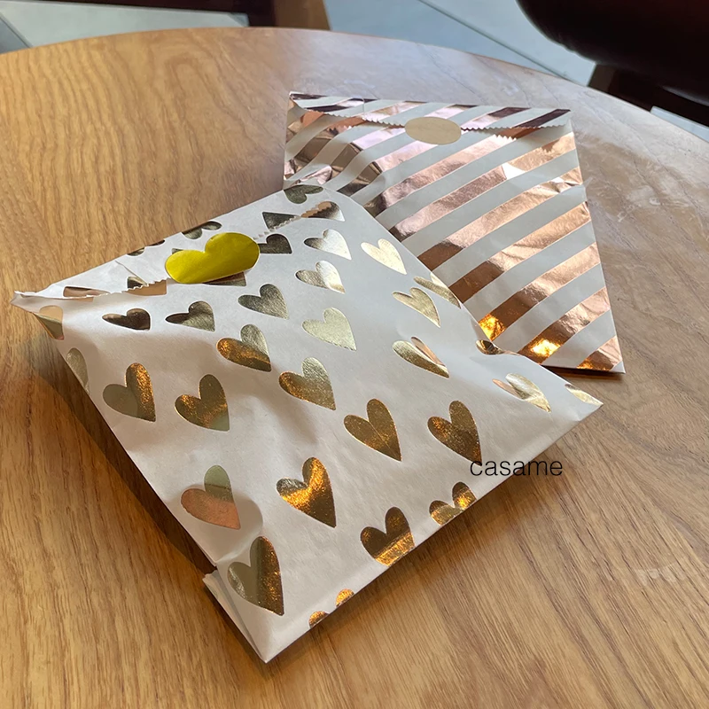 25pcs Kraft Paper Bags Candy B – Flower Wrap Kraft Bewertung und Preis