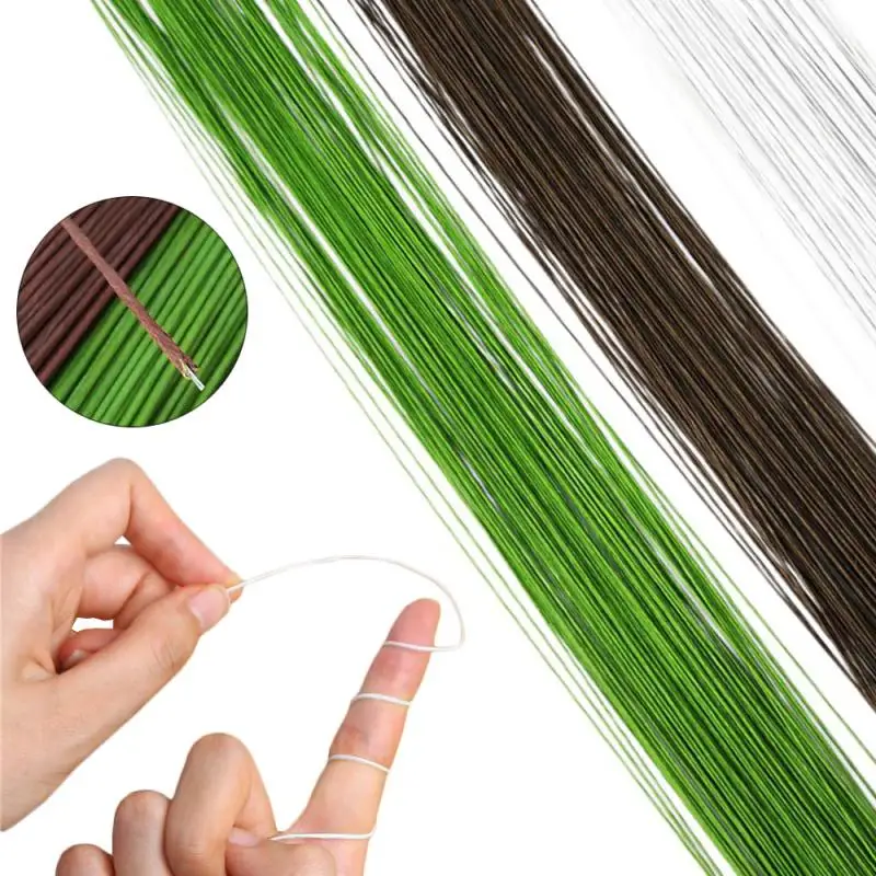 22/20 Gauge LightGreen Floral  – Wire Stem Florist Bewertung und Preis