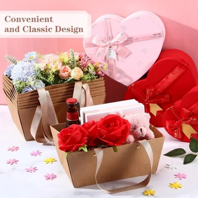 1-10PCS Water Resistant Kraft  – Flower Wrap Kraft Bewertung und Preis