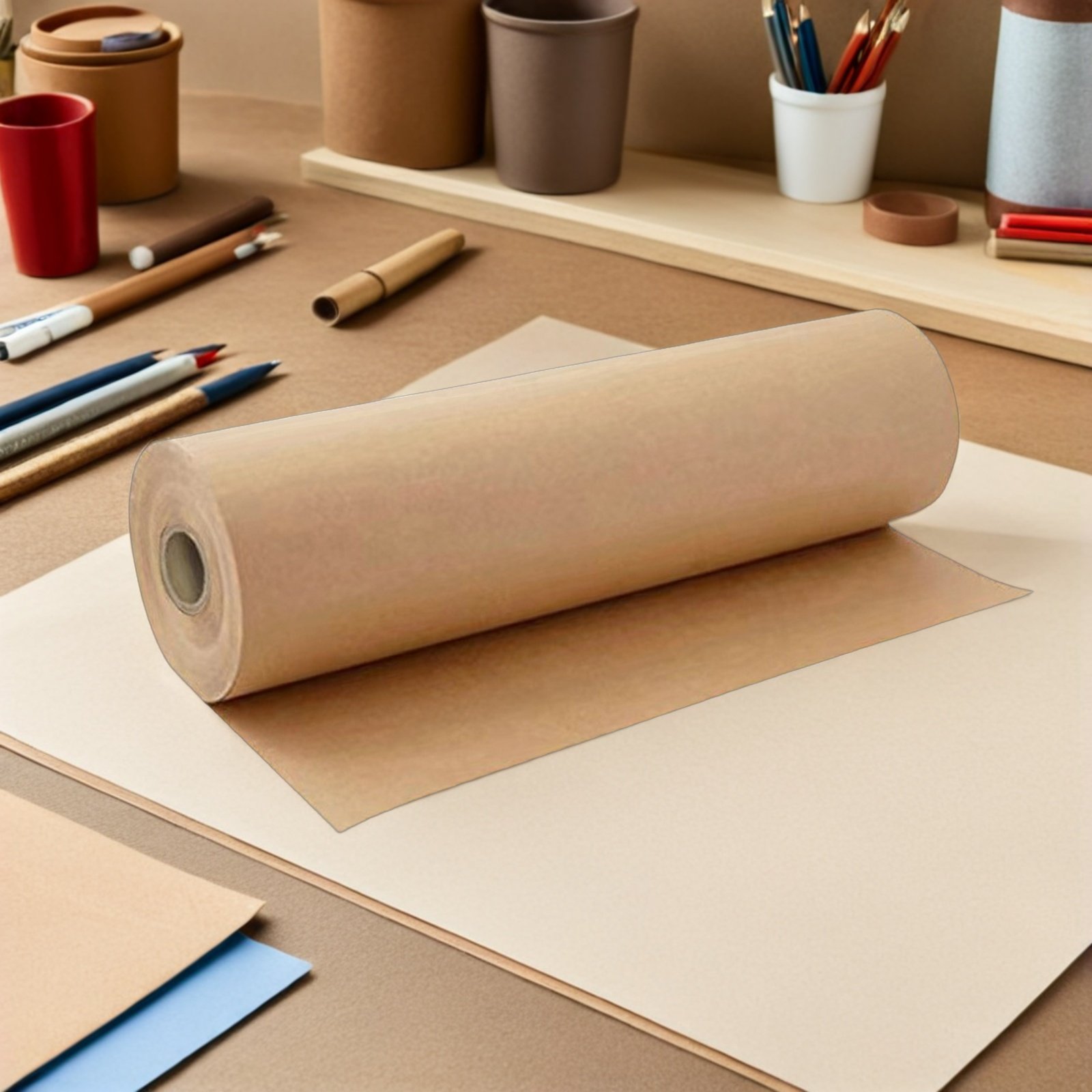 1 Roll Kraft Paper Brown Wrapp – Flower Wrap Kraft Bewertung und Preis