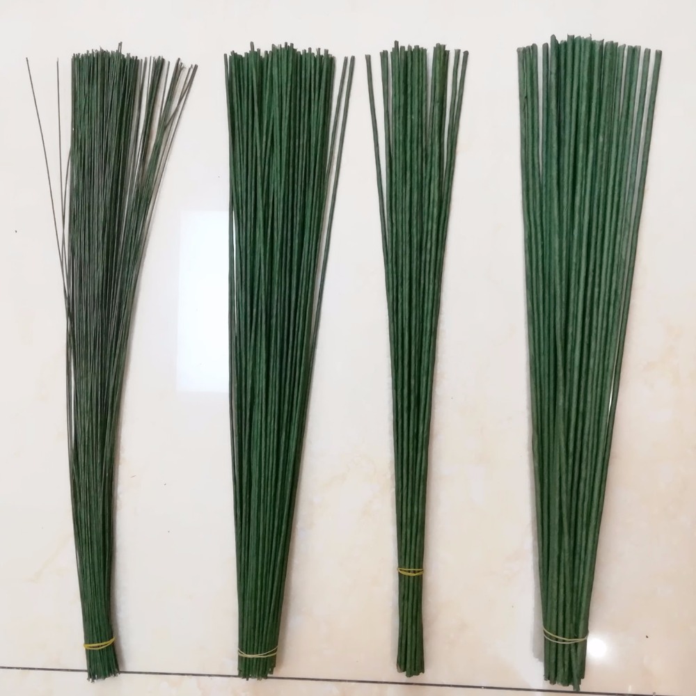 1mm 2/3/4/5mm 40/60cm Dark Gre – Wire Stem Florist Bewertung und Preis