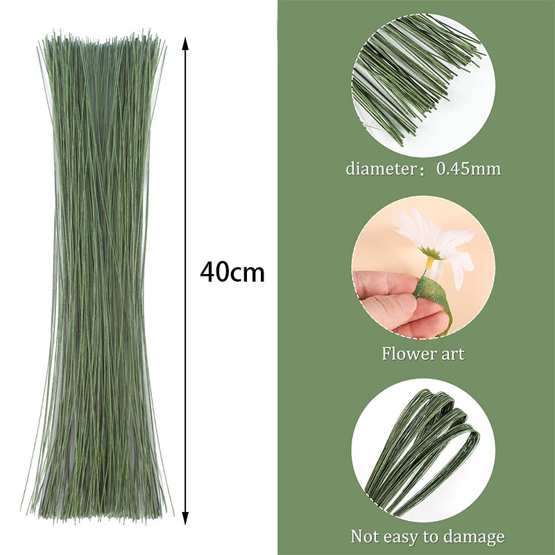 100Pcs Floral Wire High Qualit – Wire Stem Florist Bewertung und Preis